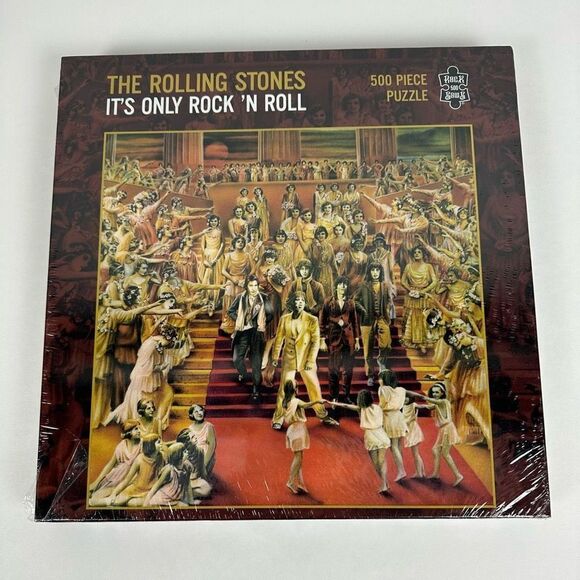 Sealed Rock Saws The Rolling Stones 500 Piece Puzzle - Picture 1 of 4